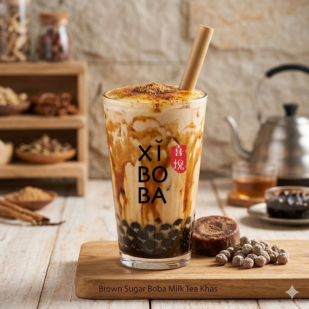 Brown Sugar Boba Milk Tea